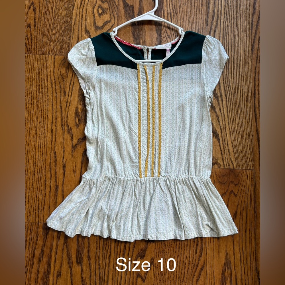 Matilda Jane Girls 435 Melissa Blouse - size 10